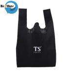 Logo Print 100% PP Nonwoven Fabric Raw Material for Non Woven Shopping Bags T