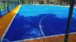 Wear Resistant 50mm Football Grass Turf Carpet For Stadiums