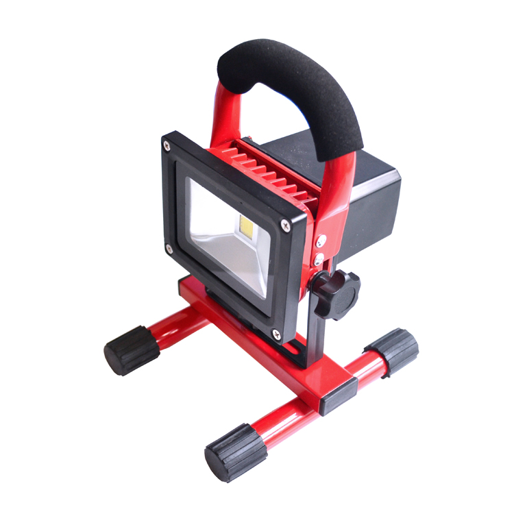 Portable & Rechargeable led Flood Light Recharge 5hours Working 10W Led Rechargeable Floodlight