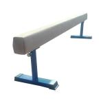 Blue Kids Adjustable Balance Beam , Gymnastics Equipment Beam 80-120CM Height