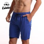 Running Training Jogger Gym Shorts Men Basketball Workout Wear With Pockets