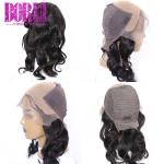 Glueless Human Hair Lace Front Wigs 5*5 Pre Plucked With Baby Hair Combodian