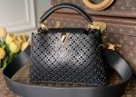 Hollow Out Womens Luxury Handbag , Snakeskin Off White Crossbody Bag