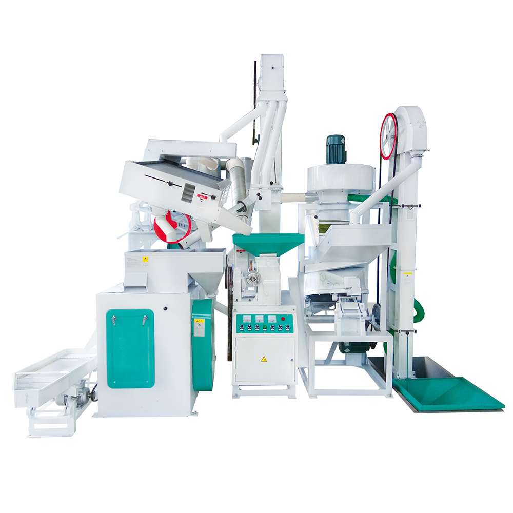 Long Service Life 4in1 Multifunctional Combined Rice Mill Machine Set for Thailand Market