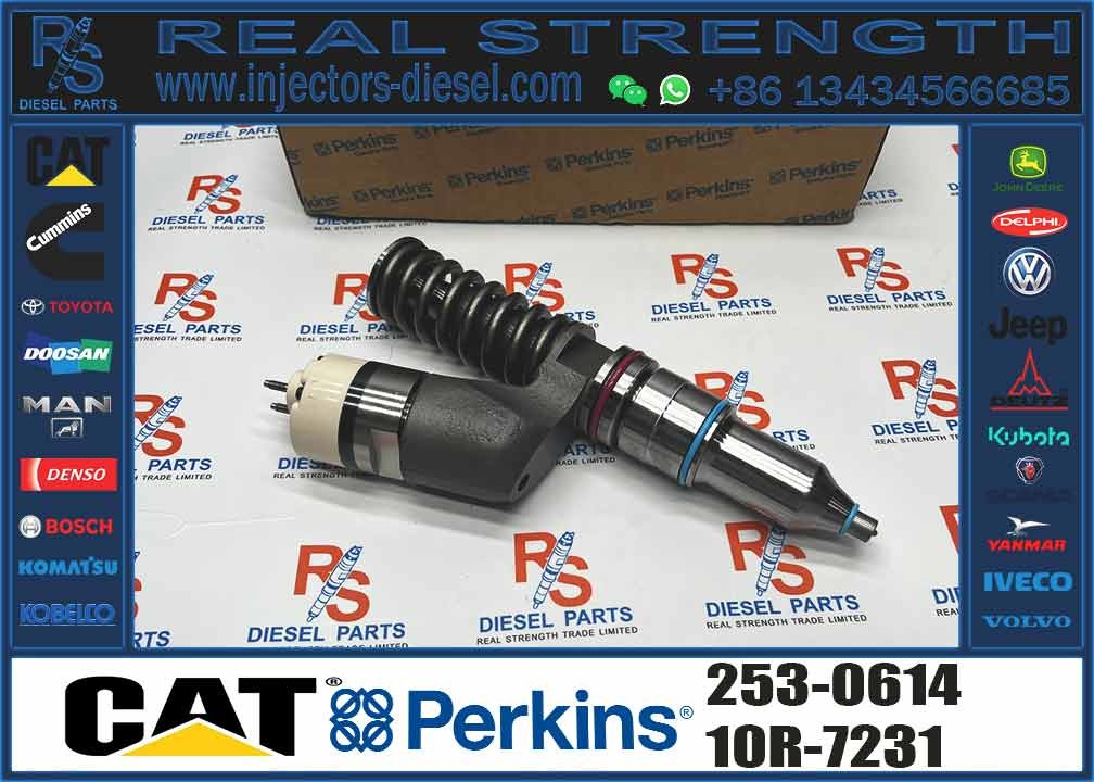 Common Rail Fuel Injector 253-0614 10R-0958 10R-0955 10R-7228 10R-7232 10R-1273 10R-1273 10R-9236 10R-3265