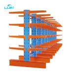Steel Industrial Racking System Plywood Heavy Duty Cantilever Racking For Shop