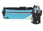 Waterproof Mens Running Waist Pack , Lycra Running Waist Bag With Water Bottle
