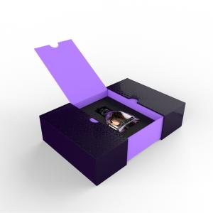 Wholesale High grade perfume packaging box, flip cover, double door, whitening freeze-dried powder, essence, eva sponge inner supp from china suppliers