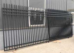 Wholesale ISO9001 L2400mm Wrought Iron Tubular Steel Fence from china suppliers