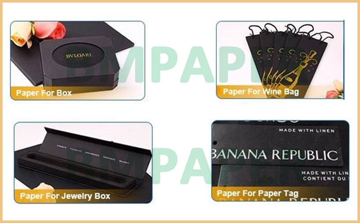  High Density Black Solid Cardboard Paper Sheets For Photo Album 300gsm 350gsm