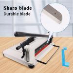 Office Home 400 Sheets Cutting Capacity A4 Metal Guillotine Paper Trimmer with