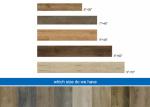 Anti Skidding 0.5mm Wear Layer Spc Luxury Vinyl Plank Flooring For Shopping Mall