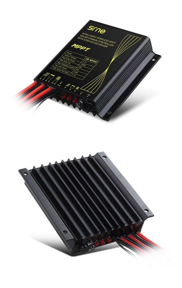 Integrated Waterproof Mppt Solar Charge Controller For 60W Street Lights
