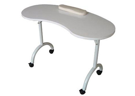 Professional Portable Nail Manicure Table With Uv Light , Vented Manicure Table