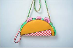 Wholesale 2016 new creative personalized dumplings shoulder bag fashion printed mini clutch bag from china suppliers