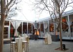 Aluminum Alloy 15m Width Small Glass Wall Marquee Event Banquet Tents