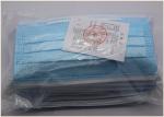 Comfortable 3 Layers Disposable Surgical Face Mask Of Melt - Blown Fabric