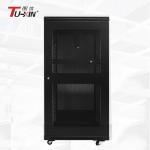 Indoor 22U Computer Rack Cabinet , Floor Standing Network Rack Radiation