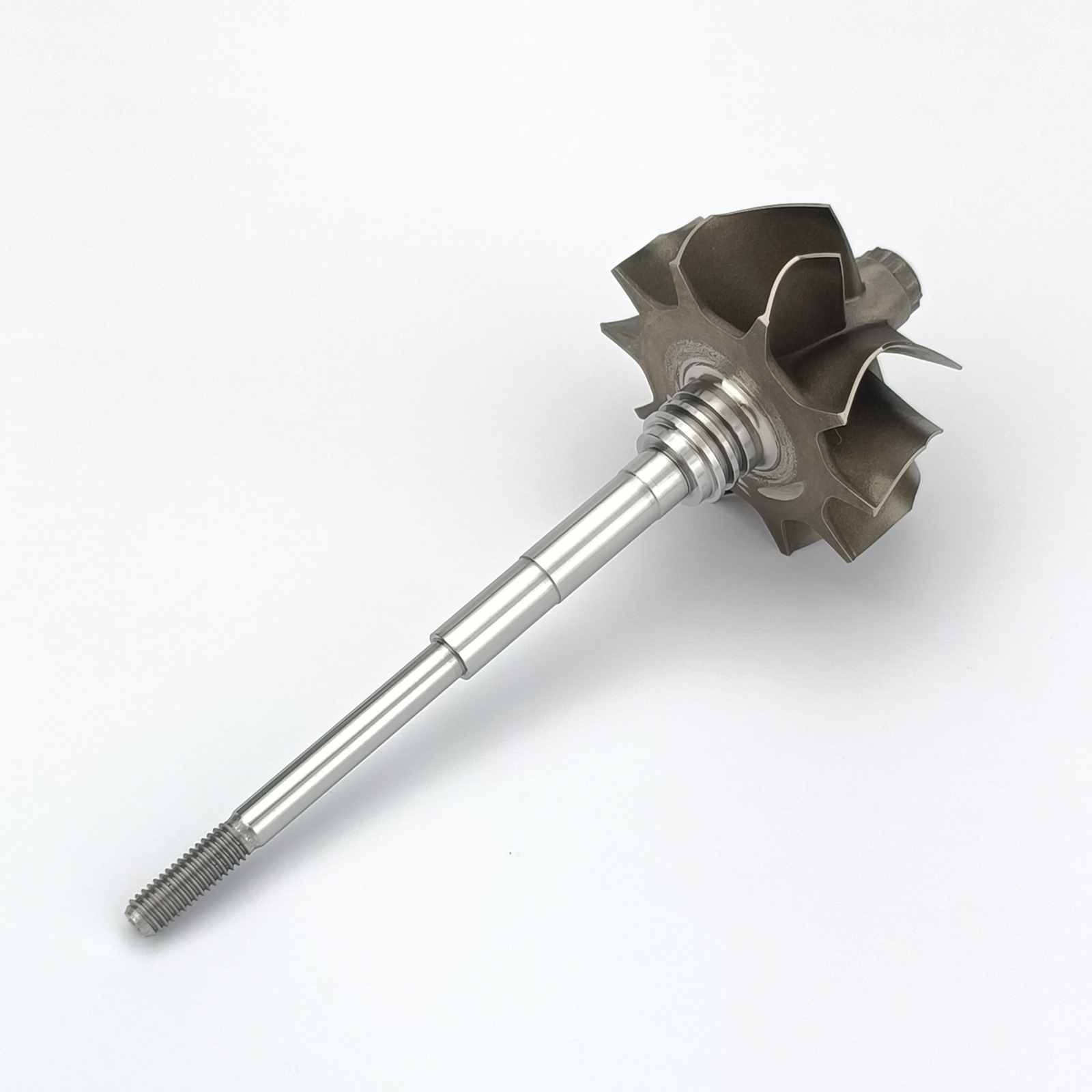 MS-TECH Turbo G25 Upgrade Turbine Wheel Shaft 860761-2 For 877895-7 Ind 53.85mm Exd 49mm Blades 5+5