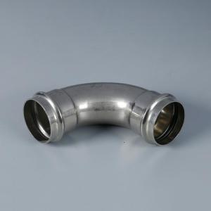 Wholesale SS304 SS304 SS316 Grooved Pipe Fittings DN50 For Fire Piping System from china suppliers