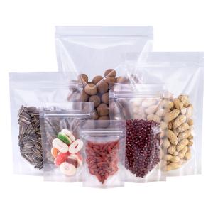 Wholesale Transparent Stand Up Mylar Bags Food Clear Resealable ziplockk Bags from china suppliers