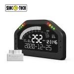 Do921 OBD2 Automotive Electric Oil Pressure Gauge LCD Screen Multimeter Race Car