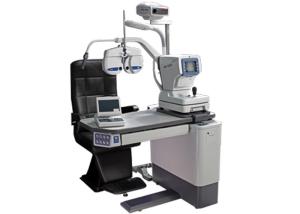 Wholesale Electric Ophthalmic Chair And Stand Ophthalmic Equipment With Manual Phoropter Arm from china suppliers