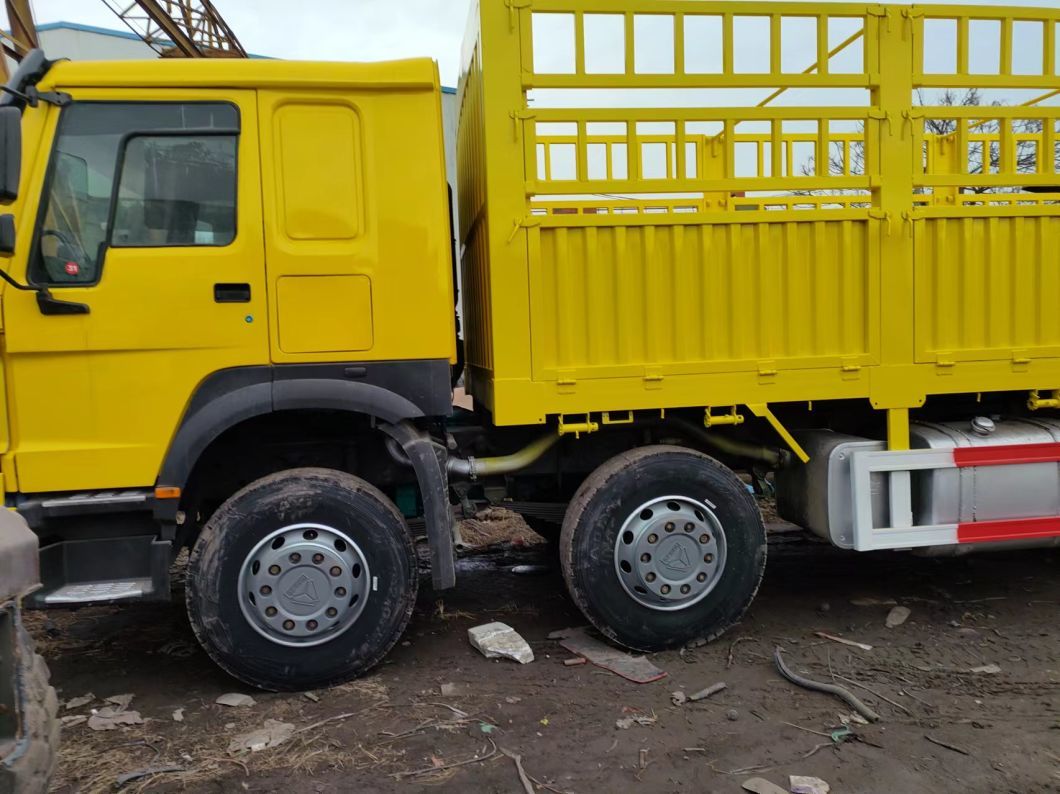 Sinotruk HOWO 8*4 Cargo Truck Secondhand Truck 12 Wheels Truck with Weichai Engine