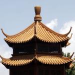 Japanese pagoda roof materials ceramic glazed tiles