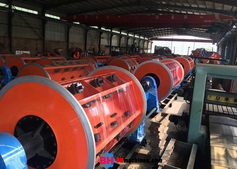 Electrical Cable & Wire Conductor Making Machine 630 mm / 6+12+18+24 Rigid Frame Stranding Machine for 630 mm Bobbin DIN