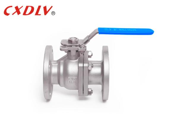 150LB 2'' Flanged Ball Valve Stainless Steel CF8 CF8M Direct Mounting Pad ball