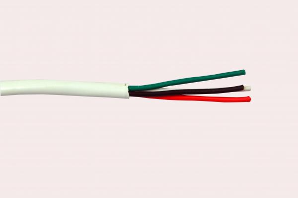 Quality CL2R 18AWG Security Ethernet Lan Cable ETL Listed PVC Insulation OEM Service for sale
