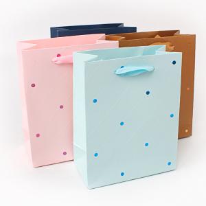 Wholesale Creative brown birthday paper gift shopping bag wholesale small medium large size from china suppliers