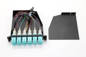 Wholesale Customized Duplex Fiber Optic MPO Patch Panel MPO To LC Connectors 12 Port from china suppliers