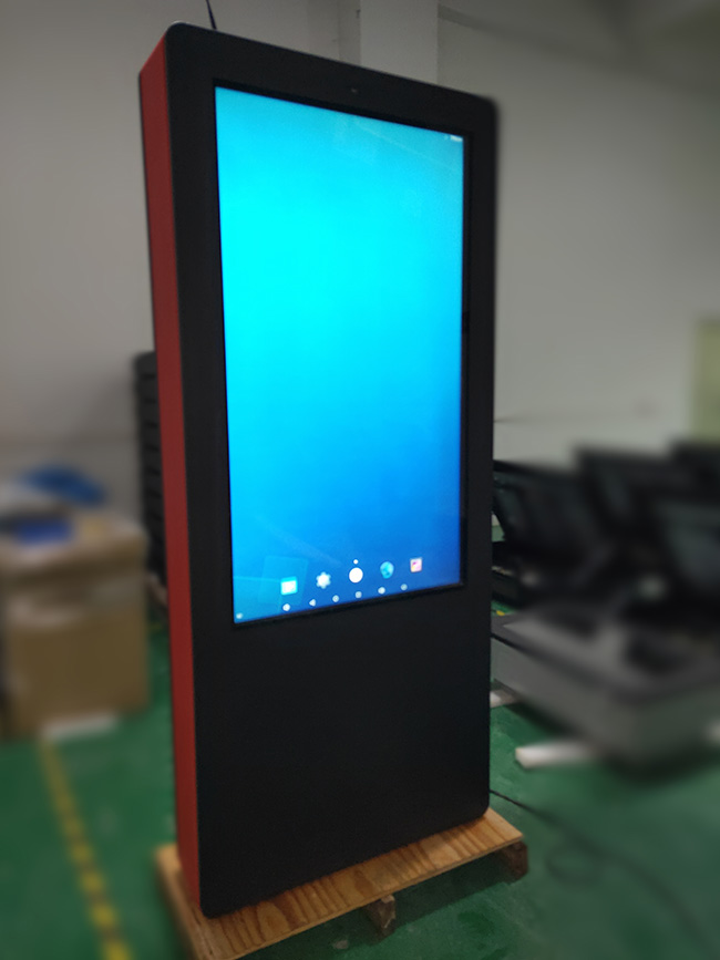 55 Inch Full Color Airport Store Station LCD Outdoor Kiosk Display Digital Signage And Displays