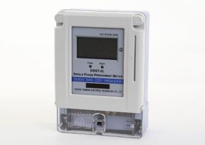 Wholesale Plastic Smart Card Based Prepaid Energy Meter , Four Terninal Smart Card Electric Meter from china suppliers