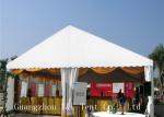 White Trade Show Canopy For Outdoor Exhibition , UV Resistant Commercial Party