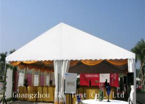 Wholesale White Trade Show Canopy For Outdoor Exhibition , UV Resistant Commercial Party Tents from china suppliers