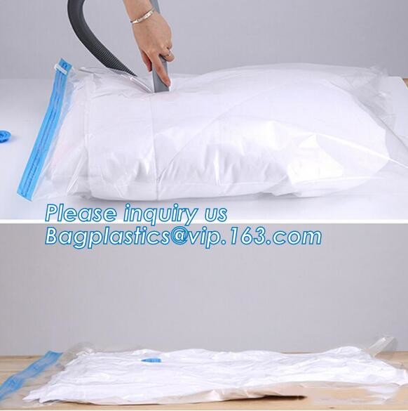 PA k space bag for travel, vacuum pack mattress bag, vacuum storage bags, vacuum quilt packing bags, biodegradable