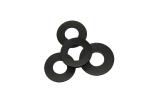 Carbon fiber filled PTFE ring parts