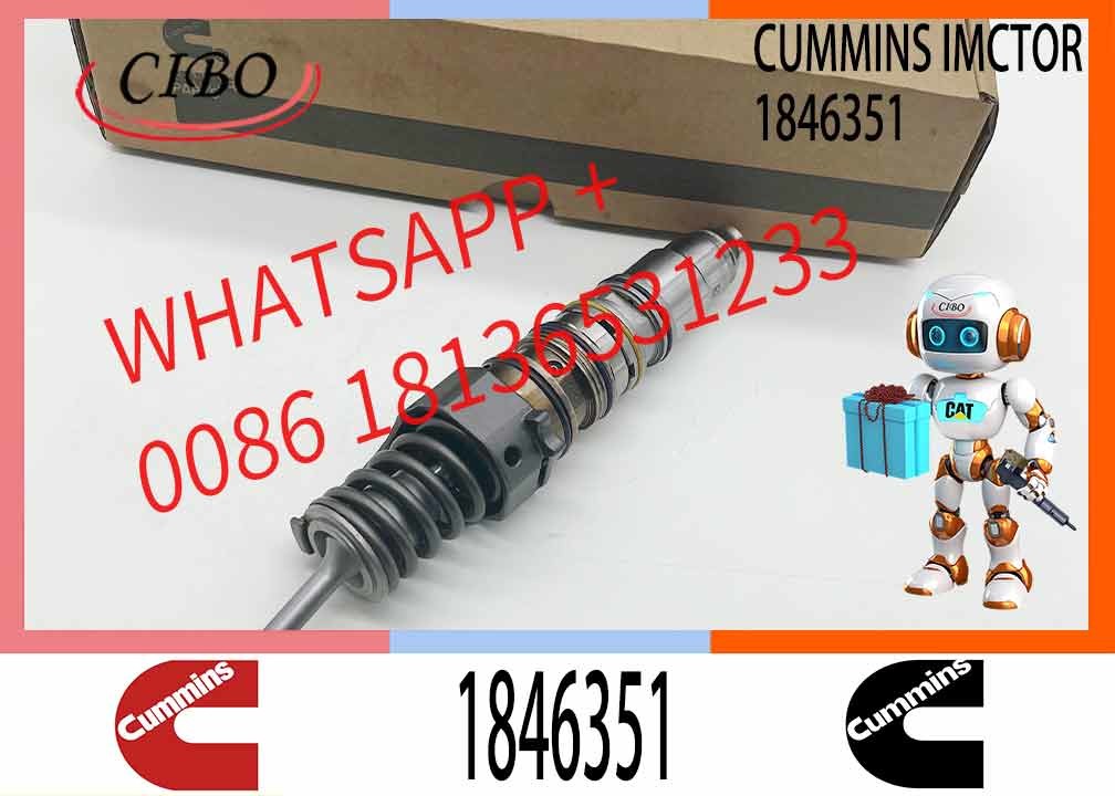 engine parts injector 1846351 1846350 1846348 for c-cummins Qsx15 engine