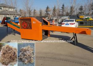 Wholesale Palm Rag Cutting Machine Coconut Fiber Nylon Fiber Shredder Customized from china suppliers