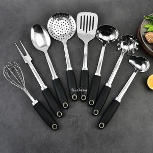 Wholesale 8Piece Heat-Resistant Kitchen Utensils set Kitchen Spatula Set Complete Cooking Tool set from china suppliers