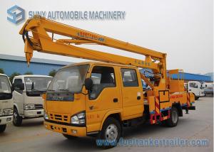 Wholesale ISUZU 600P 130hp High Altitude Operation Truck , 16M Aerial Platform Truck from china suppliers