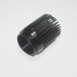20W Anodizing Black Cold Forged Heat Sink For LED Spot Light