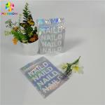 Digital Printing Zipper Plastic Stand Up Aluminum Foil Bag For Cosmetic / Eye