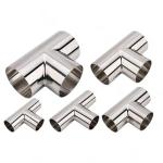 ANSI/ASME Stainless Steel Carbon Steel Butt Welding Tee Customizable Sizes &