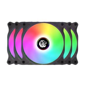 Wholesale High Air Volume Silent Chassis Cooling Fans DC 12V 4P Heatsink Color 2800rpm 38CFM from china suppliers