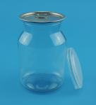 480Ml Plastic Storage Canisters Food Grade PE Lid 81 * 121MM 40℃ Resistance