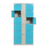 ISO18001 Supermarket Powder Coating Smart Electronic Locker